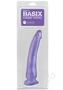 Basix Dong Slim 7 With Suction Cup 7in - Purple