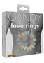 Sweet And Sexy Candy Love Rings 3 Each Per Pack